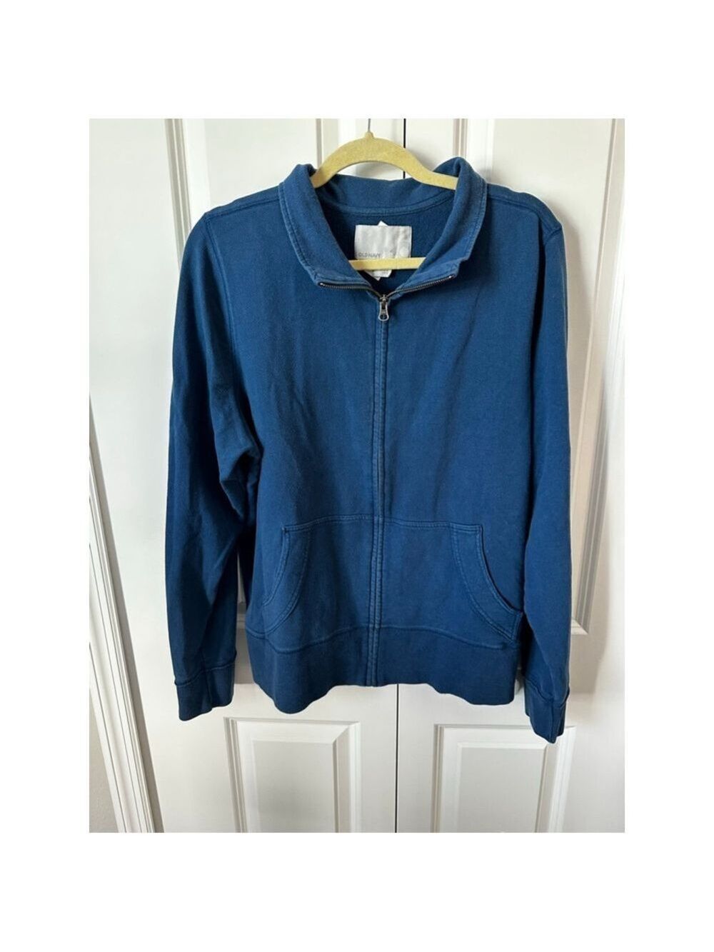 Old Navy Blue Full-Zip Hoodie Plus Size XXL GUC